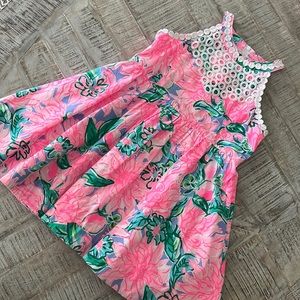 Lilly Pullitzer Floral Dress Size 5